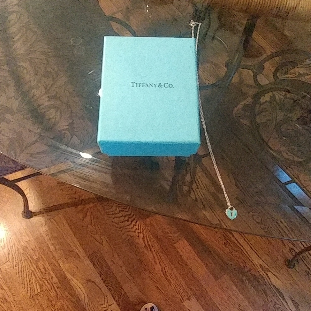 Tiffany & Co necklace with heart pendant